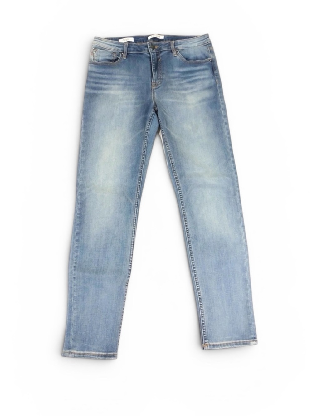 Vigoss Marley Skinny Jean Blue Light Wash Mid Rise Stretch Jeans 30 Size 10 NWOT